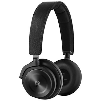 B&O PLAY by Bang & Olufsen Beoplay H8 Wireless Bluetooth Active Noise Cancelling On-Ear Headphones with Intuitive Touch Controls Black